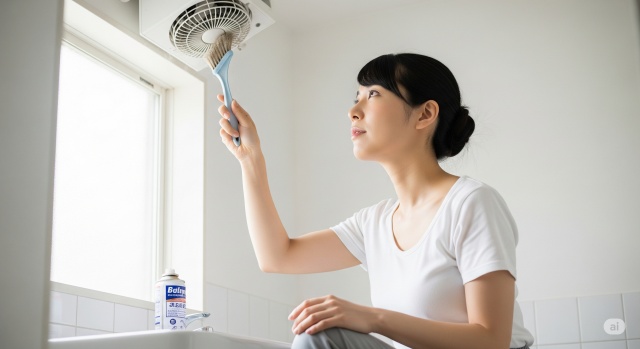 トイレの換気扇モーターに注油する際のポイント