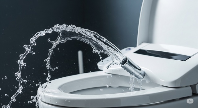 ウォシュレットの水の出方がおかしい時の注意点