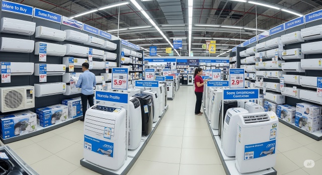 家電量販店でエアコン購入するならどこがいい?