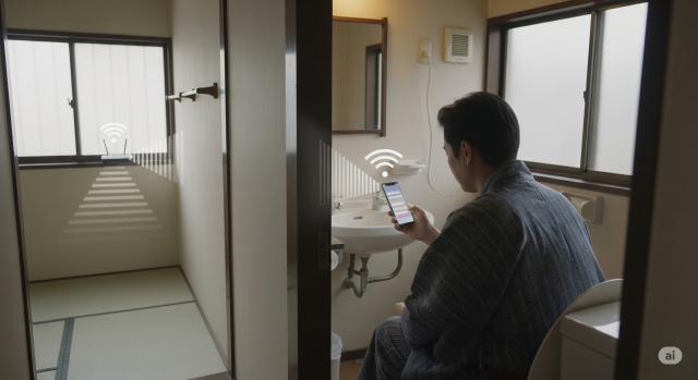 トイレだとwi-fiが繋がらない理由って?