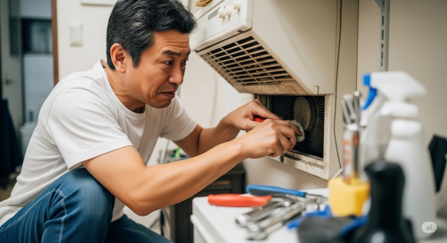 換気扇ダンパーは自分で掃除できる?