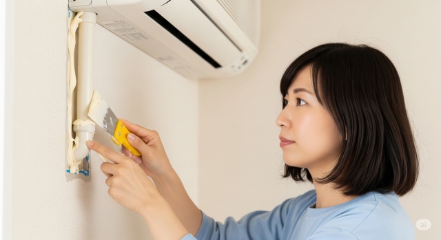 エアコンのパテをDIYでも修繕可能?