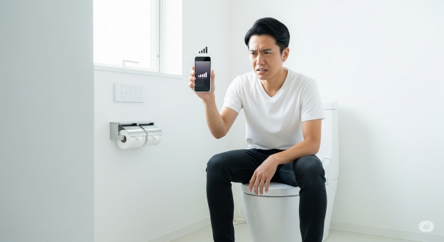トイレで電波が悪い時の具体的な解決策