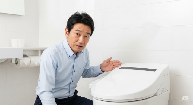 ウォシュレットのビデは出るけど水が出ないなら交換?