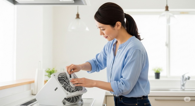 換気扇の正しい使い方と掃除方法