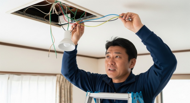 ダウンライト交換をDIYじゃできない場合の注意点