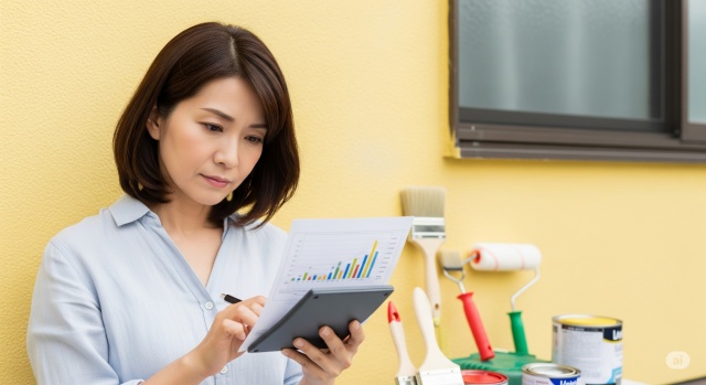 外壁塗装の適切な平均費用相場って?