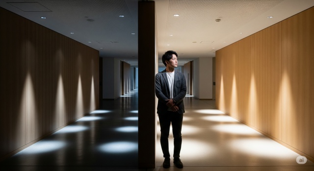 廊下のダウンライトは集光と拡散ならどちらが良い？