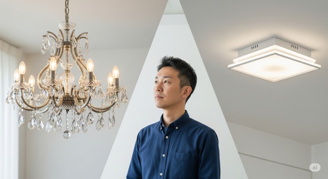 シャンデリアの取り外しでおすすめの業者