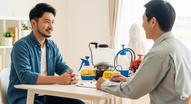 ムシプロテックは見積もりだけ取るのも問題ない？