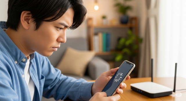 Wi-Fiがずっとぐるぐる回る主な原因と対処法