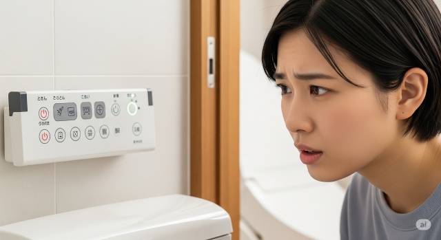 知っておきたいウォシュレット点検ランプの消し方