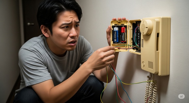 古いインタホーンが鳴らない原因って?