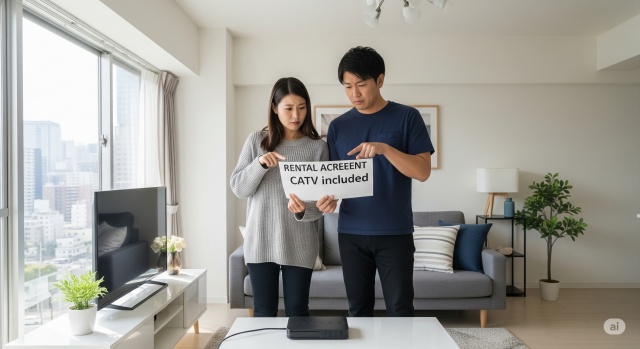 賃貸だとケーブルテレビはいらないのに加入必須?