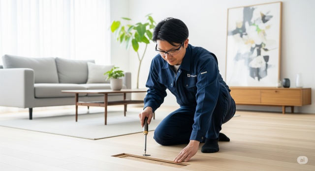 DIYが不安ならフローリング補修はプロにお任せ