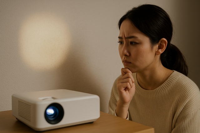プロジェクターで壁が焼ける？変色の原因と基本知識