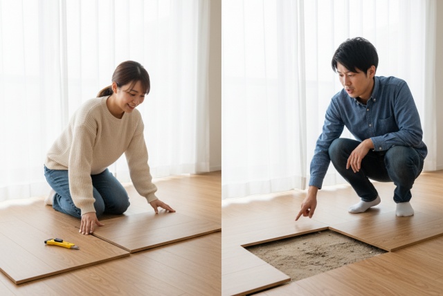 賃貸のフロアタイルのデメリットと基礎知識