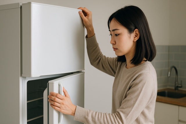 冷蔵庫の扉がゆるい原因は主に3つ