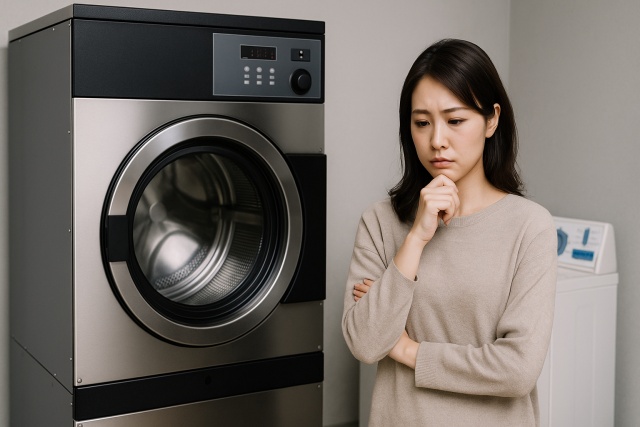 業務用の洗濯乾燥機は自宅で使える？