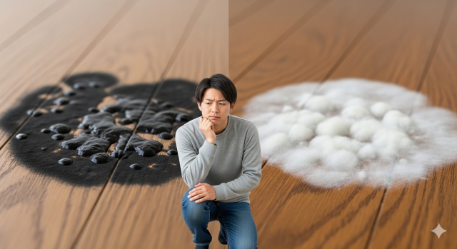 黒カビと白カビは落とし方に違いがある?