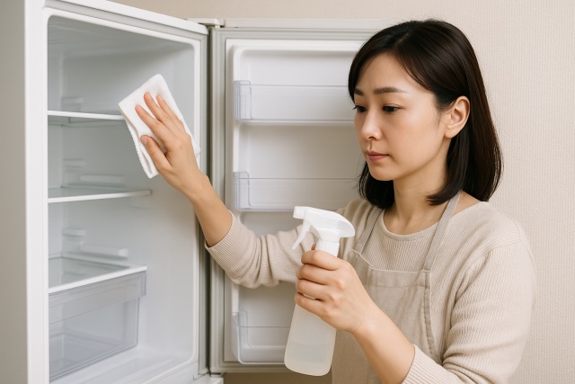 冷蔵庫が閉まらない時に100均グッズが便利