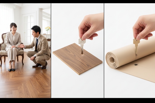 置くだけフロアタイルなら賃貸でもOK?