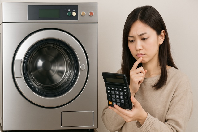 業務用洗濯乾燥機の平均価格はどのくらい？
