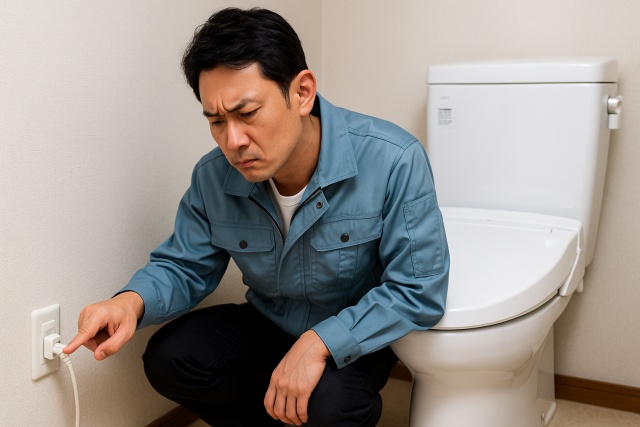 ウォシュレットの漏電テストをする方法と手順