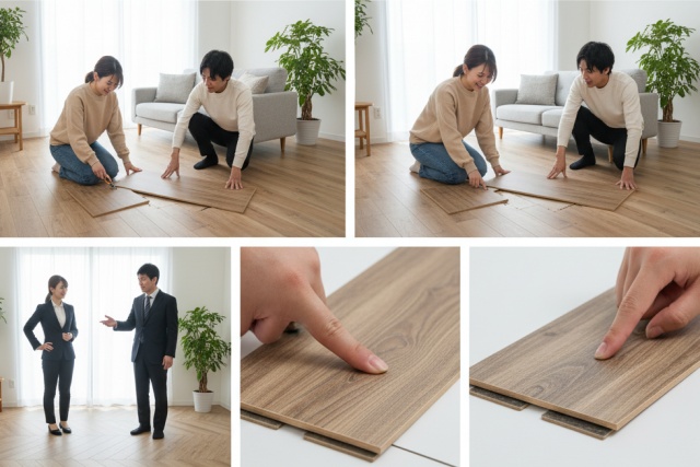 おすすめの置くだけフロアタイル