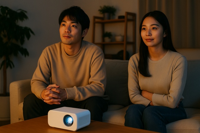 プロジェクターがおすすめな人とそうでない人