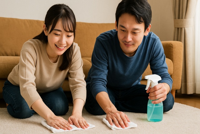 カーペットの正しい掃除方法と注意点