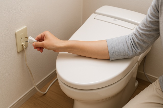 ウォシュレットの漏電原因が判明した後の対処法