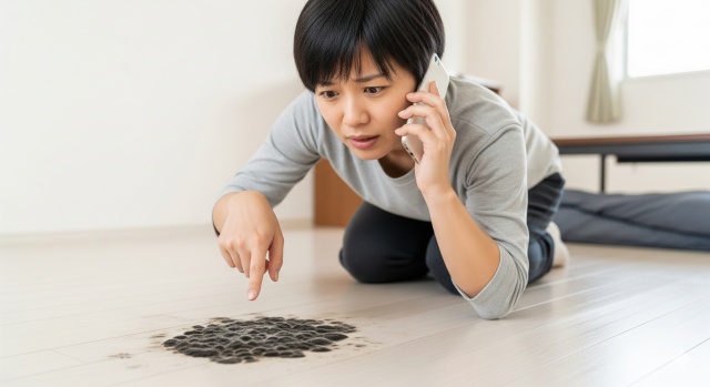 賃貸でフローリングにカビが生えた時の対処法