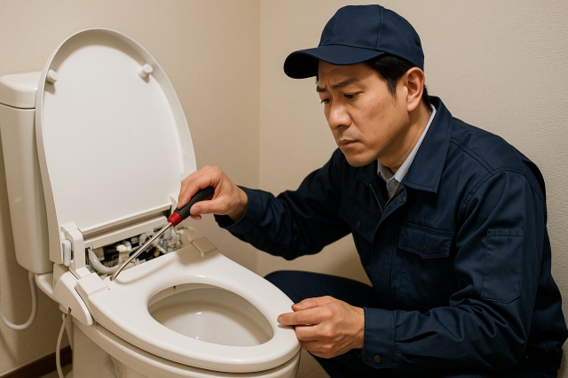 ウォシュレットの故障は自分で修理可能？