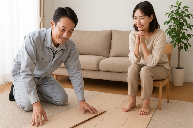 床材をリフォームするならおすすめのサービス