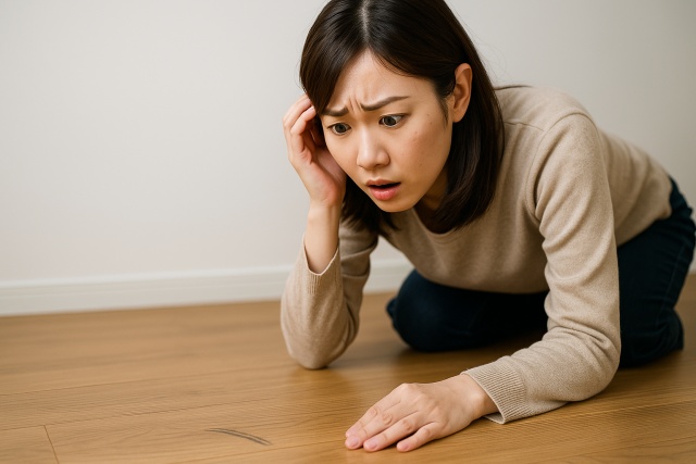 フローリングのゴム跡…賃貸での原因と対処法