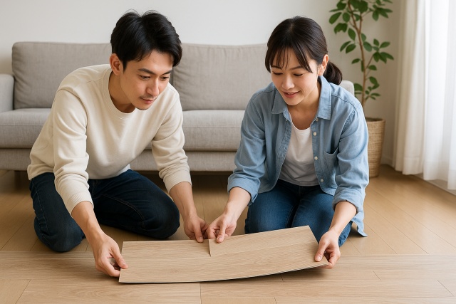 フロアタイルの隙間を埋める基礎知識