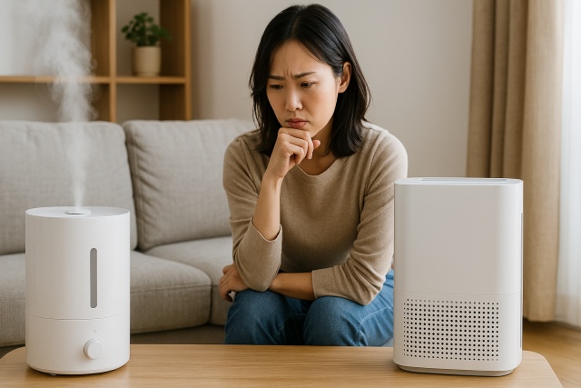加湿器と空気清浄機の違いとは