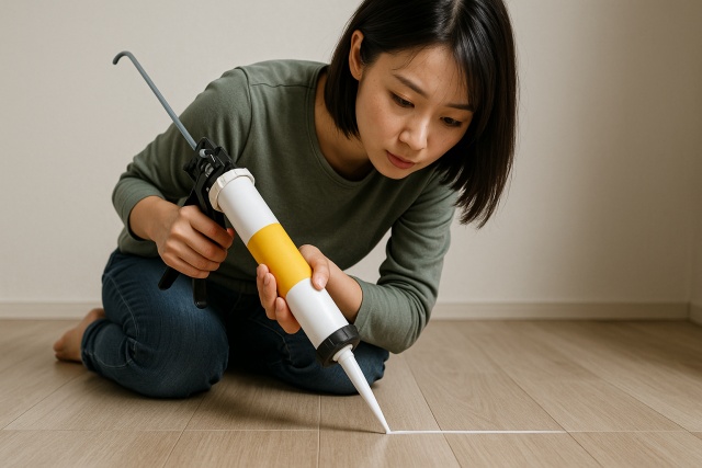 フロアタイルの貼り方手順と必要道具