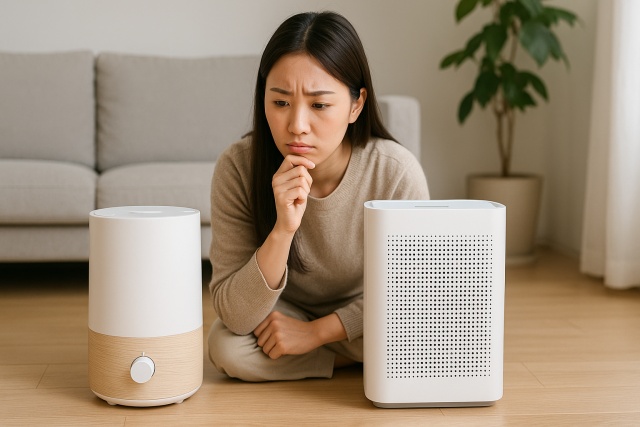 空気清浄機と加湿器の選び方のポイント