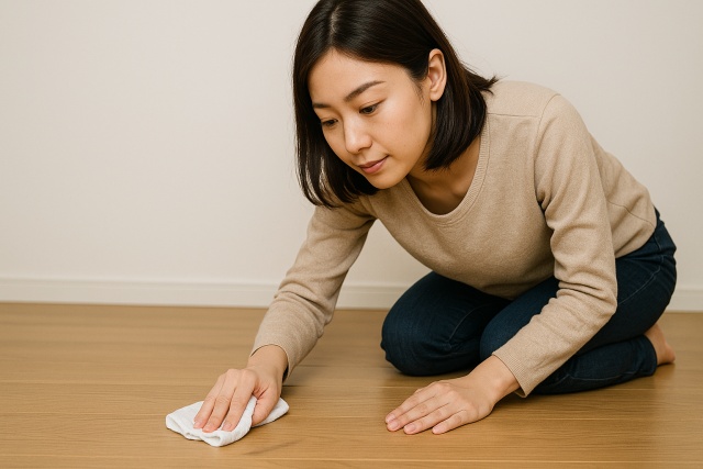 フローリングのゴム跡を防止する方法とは