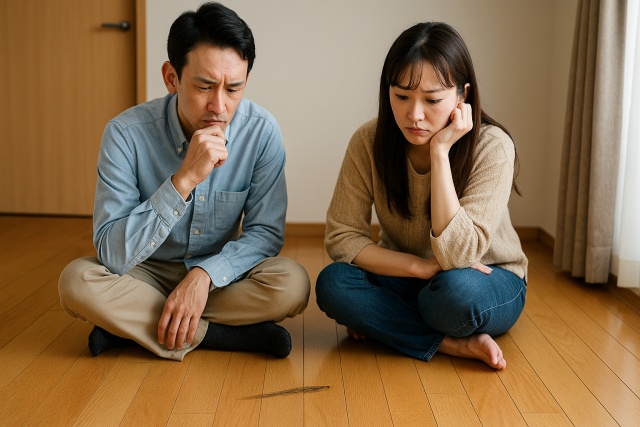 賃貸でフローリングのゴム跡を放置するリスク