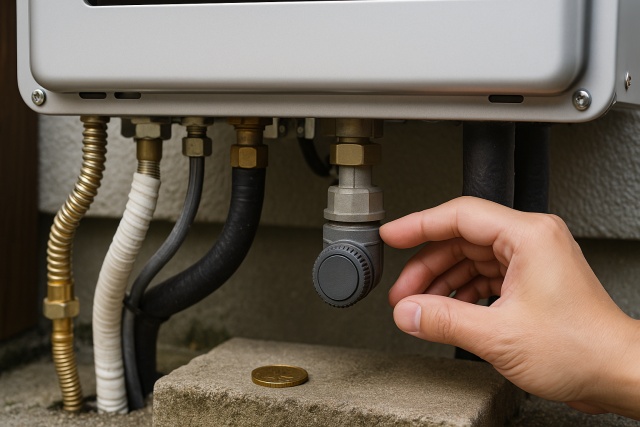 ストレーナーの場所はどこ？