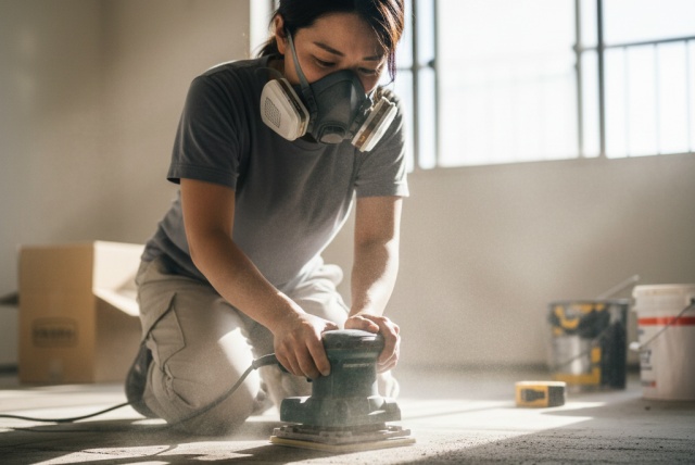 賃貸でフロアタイル剥がし跡の原状回復義務