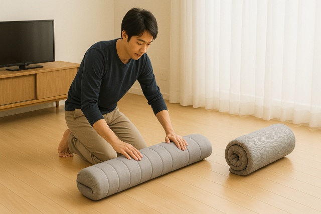 床座生活で重要な掃除の手順