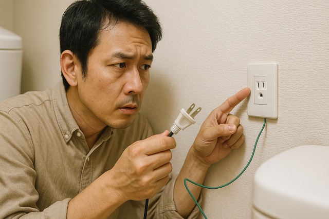 ウォシュレットのアースなしの対処法