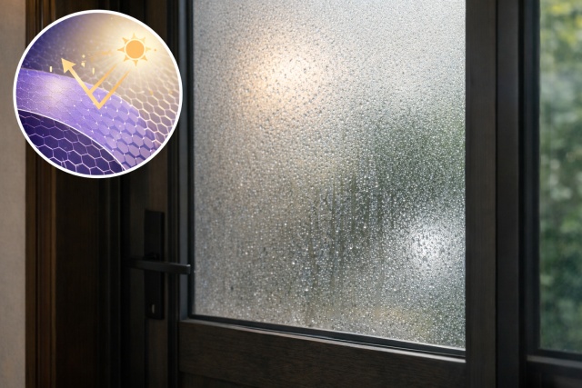 UVカットや断熱に結露防止も叶えるシートの活用