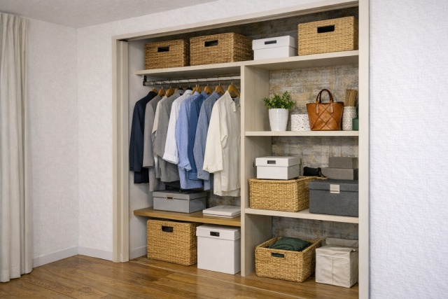 オープン収納として活用するインテリアのアイデア