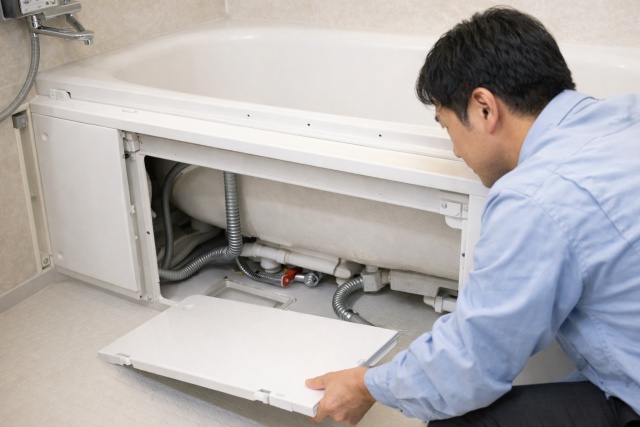 TOTOやパナソニック製エプロンの着脱手順