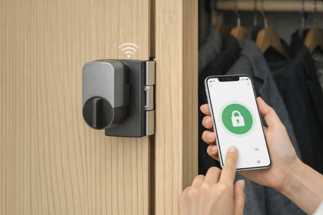 スマートロックを導入してクローゼットを自動化